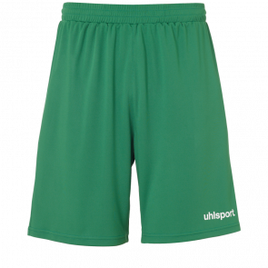 CENTER BASIC SHORTS WITHOUT SLIP verde/blanco UHLSPORT