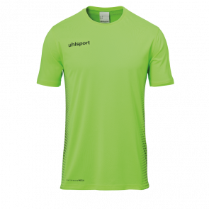 SCORE KIT SS verde fluor/negro UHLSPORT