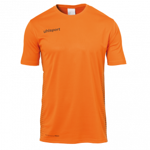 SCORE KIT SS naranja fluor/negro UHLSPORT