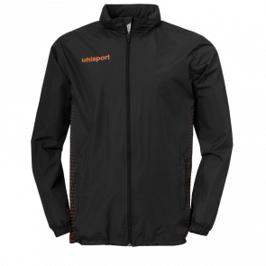 SCORE RAINJACKET (CHUBASQUERO) negro/naranja fluor UHLSPORT