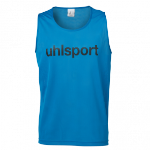 TRAINING BIB (PETO) cyan UHLSPORT
