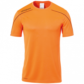 STREAM 22 SHIRT SHORTSLEEVED NARANJA UHLSPORT