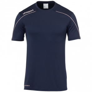 STREAM 22 SHIRT SHORTSLEEVED AZUL MARINO UHLSPORT