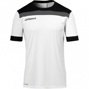 OFFENSE 23 SHIRT SHORTSLEEVED blanco/negro/antracita UHLSPORT
