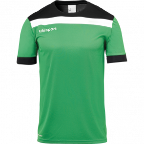 OFFENSE 23 SHIRT SHORTSLEEVED verde/negro/blanco UHLSPORT
