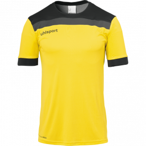 OFFENSE 23 SHIRT SHORTSLEEVED lima amarillo/negro/antra UHLSPORT