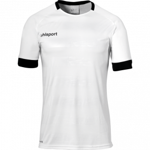 DIVISION II SHIRT SHORTSLEEVED blanco/negro UHLSPORT