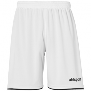 CLUB SHORTS blanco/negro UHLSPORT