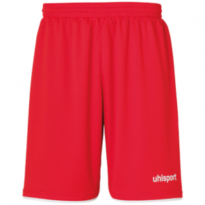 CLUB SHORTS rojo/blanco UHLSPORT