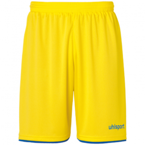 CLUB SHORTS lima amarillo/azur UHLSPORT