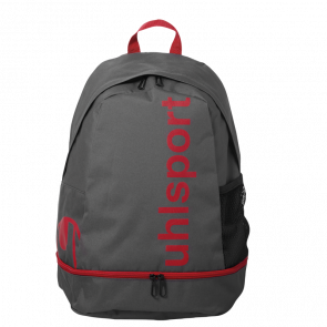 ESSENTIAL MOCHILA CON COMPART. INFERIOR antracita/rojo UHLSPORT
