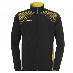 GOAL PRESENTATION JACKET negro/lima amarillo UHLSPORT