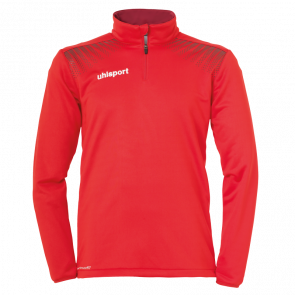 GOAL JERSEY CON CREMALLERA DE 1/4 rojo/burdeos UHLSPORT