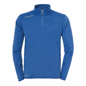 ESSENTIAL 1/4 ZIP TOP azur/blanco UHLSPORT