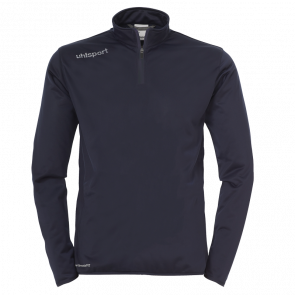 ESSENTIAL 1/4 ZIP TOP azul marino/blanco UHLSPORT