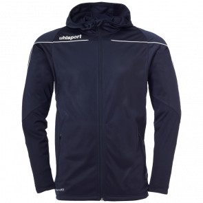 STREAM 22 TRACK HOOD JACKET blue UHLSPORT
