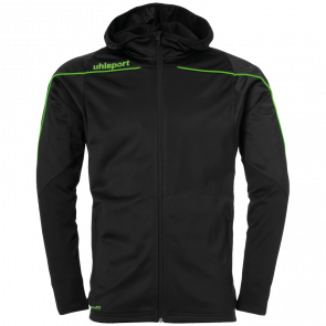 STREAM 22 TRACK HOOD JACKET black UHLSPORT
