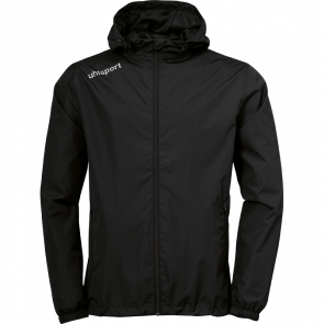 ESSENTIAL RAIN JACKET negro/blanco UHLSPORT