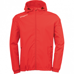 ESSENTIAL RAIN JACKET rojo/blanco UHLSPORT