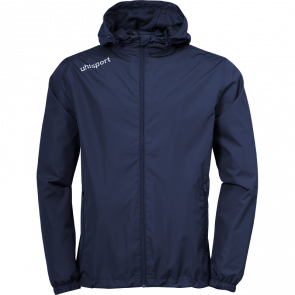 ESSENTIAL RAIN JACKET azul marino/blanco UHLSPORT