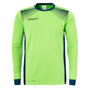 GOAL CAMISETA DE PORTERO ML verde flash/petróleo UHLSPORT