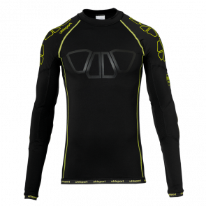 BIONIKFRAME BASELAYER negro/amarillo fluor UHLSPORT