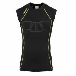 BIONIKFRAME TANK TOP negro/amarillo fluor UHLSPORT