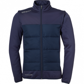 ESSENTIAL MULTI JACKET WITH REM. SLEEVES azul marino UHLSPORT