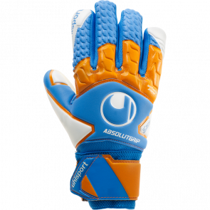UHLSPORT ABSOLUTGRIP HN PRO JUNIOR cyan/naranja fluor/blanco UHLSPORT