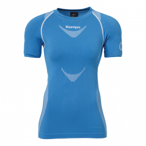 ATTITUDE PRO SHORTSLEEVE DE MUJER kempa azul/blanco KEMPA