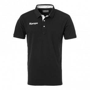 PRIME POLO Negro/Blanco KEMPA