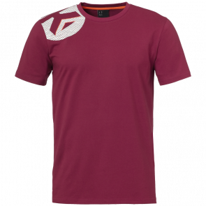 CORE 2.0 T-SHIRT rojo oscuro KEMPA
