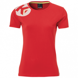 CORE 2.0 T-SHIRT WOMEN rojo KEMPA