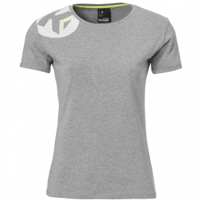 CORE 2.0 T-SHIRT WOMEN gris oscuro mezcla KEMPA