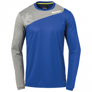 CORE 2.0 LONGSLEEVE azul royal/gris oscuro me KEMPA