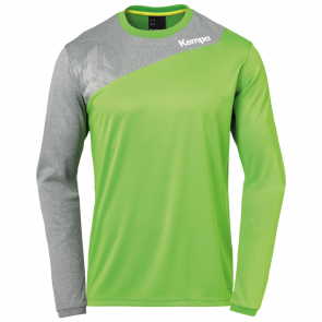 CORE 2.0 LONGSLEEVE verde esperanza/gris oscu KEMPA