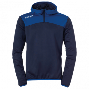 EMOTION 2.0 QUARTER ZIP HOODY blue KEMPA