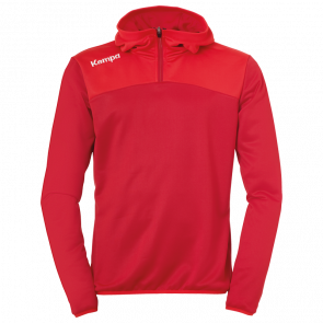 EMOTION 2.0 QUARTER ZIP HOODY red KEMPA