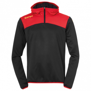 EMOTION 2.0 QUARTER ZIP HOODY black KEMPA