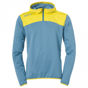 EMOTION 2.0 QUARTER ZIP HOODY blue KEMPA