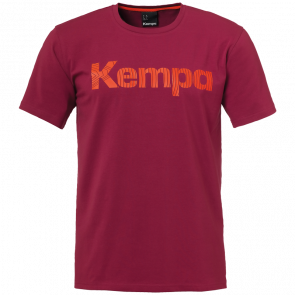 GRAPHIC T-SHIRT rojo oscuro KEMPA