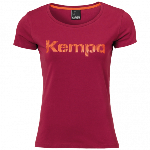 GRAPHIC T-SHIRT WOMEN rojo oscuro KEMPA