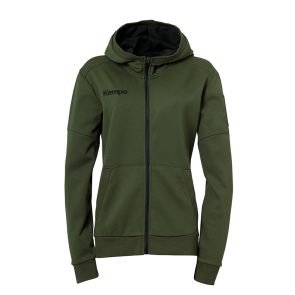 LAGANDA ZIP HOODY WOMEN verde profundo KEMPA