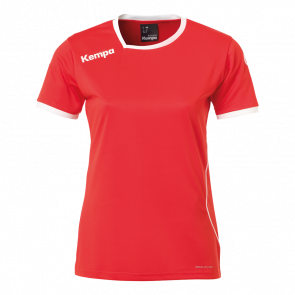 CURVE CAMISETA MC DE MUJER rojo/blanco KEMPA