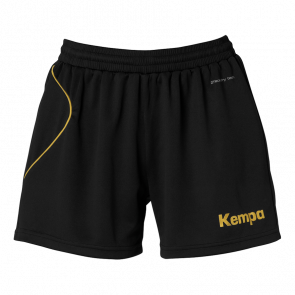 CURVE SHORTS DE MUJER negro/dorado KEMPA