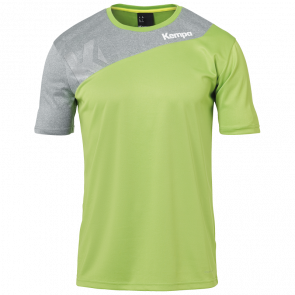 CORE 2.0 SHIRT verde esperanza/gris oscu KEMPA