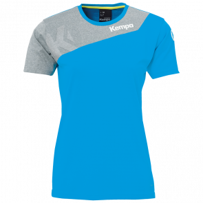 CORE 2.0 SHIRT WOMEN kempa azul/gris oscuro me KEMPA