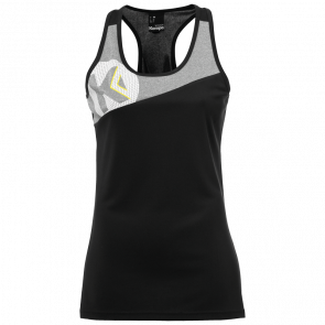 CORE 2.0 SINGLET WOMEN Negro/Gris Oscuro Mezcla KEMPA