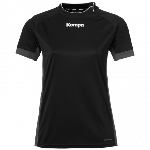 PRIME SHIRT WOMEN negro/antracita KEMPA