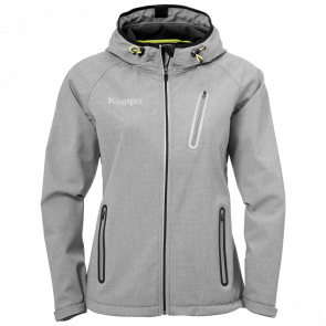 CORE 2.0 SOFTSHELL JACKET WOMEN Gris Oscuro Mezcla KEMPA